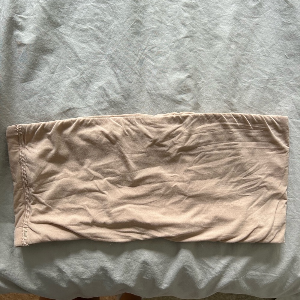 Skims nude bandeau strapless bra